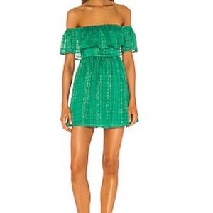 Revolve green dress